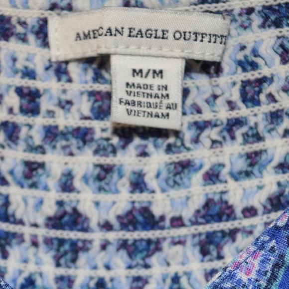 American Eagle Outfitters Ikat Print Boho Romper Size M - Picture 6 of 9